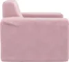 vidaXL Kindersofa Rosa Weich Plüsch Produktbild-Vorschau 3