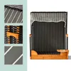 Relaxdays Hundestrandkorb, Rattan, mit Napf, Hundesessel Produktbild-Vorschau 6