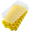 Silikonová forma na kostky ledu – žlutá Náhled obrázku produktu 1