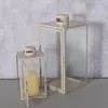 Laterne aus Metall ARANIA, beige, 2er-Set Produktbild-Vorschau 2