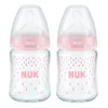 NUK First Choice Glas-Babyflasche Vorteilsset 2x120ml 0+ Produktbild-Vorschau 1