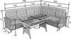 tectake® Rattan Lounge Catania für 6 Personen Produktbild-Vorschau 7