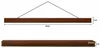 MG Design Braun Posterleiste Holz 20 cm - magnetischer Produktbild-Vorschau 8