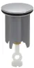 Hansgrohe tappo ad ala WT/ miscelatore bidet cromo , Anteprima dell’immagine prodotto 2