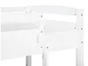 BELIANI Hochbett Weiß Kiefernholz 2 Lattenroste 90 x 200 cm Produktbild-Vorschau 8