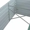 vidaXL Zahradní zvýšený záhon z pozinkované oceli 320x80x45 Náhled obrázku produktu 7