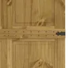 Porta del fienile  Marrone Miele 100 x 210 cm Anteprima dell’immagine prodotto 4