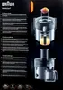 Braun SJ 7000, Zentrifugal-Entsafter, Grau, Edelstahl, 2 l, Produktbild-Vorschau 6