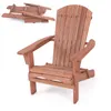 KOMFOTTEU Židle Adirondack z jedlového dřeva, skládací Náhled obrázku produktu 1