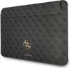 A laptop sleeve with a repeating Guess logo pattern and a gold Guess logo and text. Náhled obrázku produktu