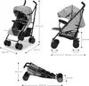 Kinderkraft SIESTA - wózek podróżny do 22 kg - kompaktowy, Podgląd zdjęcia produktu 7