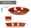 4er Set Ovale Auflaufform Boris Ton 32x18cm Größe M Produktbild-Vorschau 6