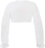 Dirndlbluse Arnstein Langarm weiß 36 Produktbild-Vorschau 2