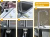 Auralum einzelne Erkältung Küchenarmatur 360° drehbar, Produktbild-Vorschau 6