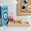 Creative Deco Malý dřevěný podnos na náčiní | 6 přihrádek | Náhled obrázku produktu 4