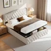 Letto con boxspring 160x200, con spazio contenitore, Anteprima dell’immagine prodotto 7