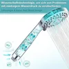 Duschkopf, Wassersparend, 5 Strahlarten, 10 cm Groß-Panel, Produktbild-Vorschau 3