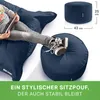 Green Bean® XXL Riesensitzsack 140x180cm + Hocker Produktbild-Vorschau 8
