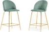 Two bar stools are shown against a white background. Anteprima dell’immagine prodotto
