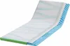 vidaXL Surmatelas blanc et vert 70 x 200 cm Tissu jacquard Voir les images du produit 3