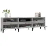 TV-Schrank Betongrau 150x30x44,5 cm Holzwerkstoff Produktbild-Vorschau 4