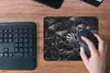 MuchoWow® Mauspad Mousepad Zebra - Büffel - Braun 23x19 cm Produktbild-Vorschau 5