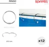 Anelli per tende da doccia Spirella 12 pezzi Ringo cromati Anteprima dell’immagine prodotto 8
