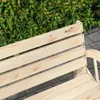 Banc de jardin Outsunny Banc 2 places Banc en bois Design Voir les images du produit 8