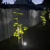 Záhradný LED solárny reflektor 2W studený IP44 súmrakový Náhľad obrázku produktu 5