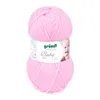 A ball of pink yarn with a label. Produktbild-Vorschau