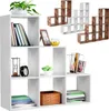 MIADOMODO® Treppenregal - Weiß, 6 Fächer, 97,5x29x97,5 cm, Produktbild-Vorschau 1