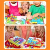 Mosaik Steckspiel Montessori 58 Teile für Kinder, Lernspiel Produktbild-Vorschau 13
