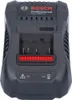 A black Bosch battery charger with red accents. Anteprima dell’immagine prodotto