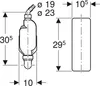 Geberit Siphon f Aufputz Wasch- und Geschirrspuelmaschinen Produktbild-Vorschau 2