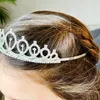 Oblique Unique Krone mit Diamanten Glitzer Steinen Diadem Produktbild-Vorschau 3