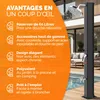 Casaria® Douche solaire Jardin 60 L Grande capacité – Voir les images du produit 5