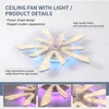 70W V-form LED Deckenleuchte mit RGB Backlight, Leise Produktbild-Vorschau 9