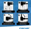 FISCHER mini vzduchová pumpa na kolo z hliníku Výška: 295 Náhled obrázku produktu 13