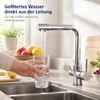 3-Wege Wasserhahn mit Filter, 360° drehbare Küchenarmatur, Produktbild-Vorschau 2