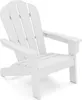 A white Adirondack chair for children, shown from a three-quarter angle against a white background. Produktbild-Vorschau