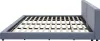 HOME DELUXE Bett mit Ablage GALAXIS - Grau 270 x 200 cm - Produktbild-Vorschau 5
