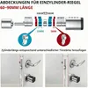 Smartes Türschloss 5-in-1 – Elektronischer Schließzylinder Produktbild-Vorschau 6