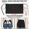 3-teiliges Schürzenset mit 3 Taschen und verstellbarem Produktbild-Vorschau 5