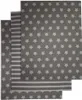 HOME ELEMENTS Sada 3 utěrek 50*70 cm, Hvězdičky Náhled obrázku produktu 2
