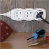 EMOS Verlengkabel, 7 meter / 3 stopcontacten / wit / PVC / Productafbeelding-voorbeeld 15