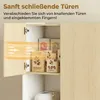 HOMCOM kuchyňská skříňka, bufetová skříňka s otevřeným Náhled obrázku produktu 7