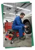 Werkstatthocker 185kg Belastbar - Detailing Rollhocker mit Produktbild-Vorschau 6