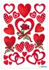 Autocollants HERMA DECOR "Coeurs & Roses Voir les images du produit 3
