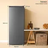 homeX FS1682E-S Gefrierschrank, Tiefkühlschrank groß - 168L Produktbild-Vorschau 3
