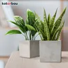 KOTARBAU® 2er Set Blumentopf Übertopf 11 x 11 cm aus Produktbild-Vorschau 2